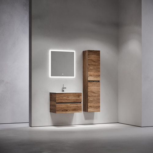 Тумба под раковину Sancos Urban UR70ECH 70х50 подвесная цвет коричневый - фото 3